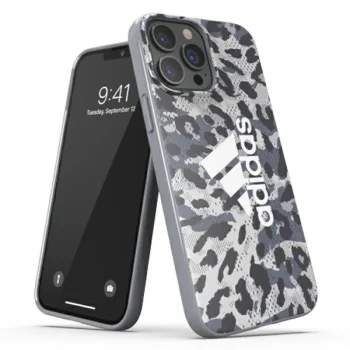 Чехол Adidas SP Snap Case Leopard для iPhone 13 / 13 Pro - Серый