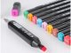 Alcohol Markers Set in a Case, 80 Pieces