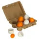 Игрушечные деревянные яйца, открывающиеся, 6 шт.| Toy wooden eggs