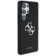Guess Silicone Big 4G Logo Bottom Script vāciņš Samsung Galaxy S25 Ultra, melns