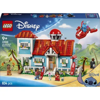 Конструктор LEGO Disney 43268 Lilo and Stitch Beach House (834 детали)