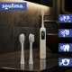 Sonic Toothbrush Replacement Heads 2 Pcs Soulima 26929, White