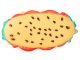 Squeaky Rubber Toy for Dogs and Cats Hamburger, 13 cm
