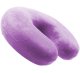 Memory violet travel pillow