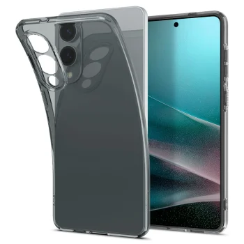 Spigen Liquid Crystal vāciņš Samsung Galaxy S25 Edge, Daļēji caurspīdīgs