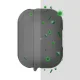 Uniq case Valencia AirPods Pro grey/gunmetal gray Antimicrobial