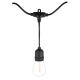 Светодиодная гирлянда Forever Light FLM-200 7.2м 10x E27 S14 (Теплый белый)