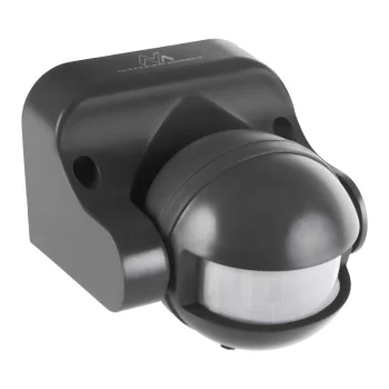 Maclean MCE358 GR PIR Kustības Sensors, IP44, 12m, Pelēks