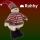 Telescopic Christmas Snowman Decoration 105cm Ruhhy 22341