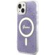 Guess iPhone 14 Plus vāciņš 4G MagSafe, violets