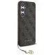Guess GUHCS24FEGF4GBR S24 FE S721 brūns/brūns ciets futrālis 4G Charms Collection | brown/brown hardcase