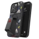Adidas iPhone 14 Pro vāciņš SP Clear Grip Case, melns