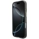 Guess IML Script Metal MagSafe Phone Case Cover iPhone 17 - Black