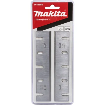 Makita ēveles asmeņi HSS 170 mm, 2 gab.