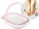 Collapsible Silicone Foot Massage Basin, Pink