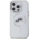 Karl Lagerfeld iPhone 14 Pro Case IML Metal Karl & Choupette MagSafe, White