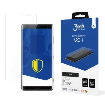 Sony Xperia XZ3 Aizsargplēve uz Visu Ekrānu | 3MK ARC+ Protective Film Rounded Fullscreen Protector