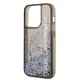 Karl Lagerfeld Liquid Glitter Elong vāciņš iPhone 14 Pro Max - melns