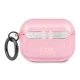 Чехол Karl Lagerfeld для AirPods Pro Karl\'s Head Glitter, розовый