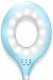 Bakalu LED galda lampa ar organizatoru KZ1073, zila