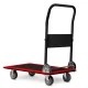 Humberg HM-505 Platform Transport Trolley, 150 kg, Black/Red