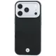 Чехол BMW Sign Inclined Deboss Letters MagSafe для iPhone 17 Pro / 18 Pro, черный