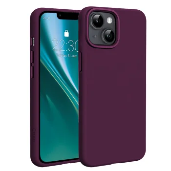 Etteri Silicone Mag vāciņš priekš iPhone 13 6.1", bordo