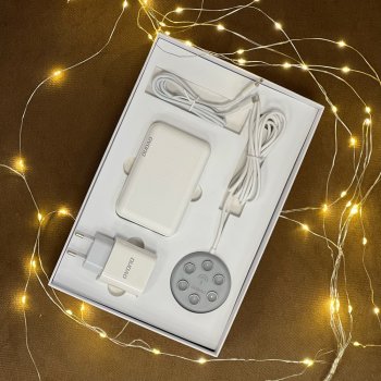 Dudao Dāvanu Komplekts ( Ārējais Akumulators 10000mAh / Bezvadu Lādētājs / USB Lightning Lādētājvads / Sienas Lādētājs Adapteris ) | Gift Set of 3