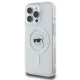 Apple iPhone 16 Pro Max 6.9\'\' Karl Lagerfeld IML Metal Karl Head MagSafe Cover Case, White | Telefona Vāciņš...