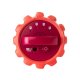 Electric Vibrating Fitness Pilates Yoga Massage Roller - 35x8 cm, Orange