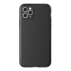 Xiaomi Redmi A1 / Redmi A2 Matt Silicone Color Case Cover, Black | Silikona Vāciņš Maciņš Apvalks Bampers
