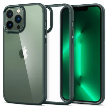 Apple iPhone 13 Pro 6.1'' Spigen Ultra Hybrid Case Cover, Midnight Green | Telefona Vāciņš Maciņš Maks Apvalks...