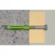 Распорные дюбели Fischer SX Plus Green 10x50 мм, 45 шт., зеленые