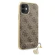 Apple iPhone 11 6.1\'\' Guess 4G Charms Collection Case Cover (GUHCN61GF4GBR), Brown | Telefona Maciņš Vāks Apvalks...