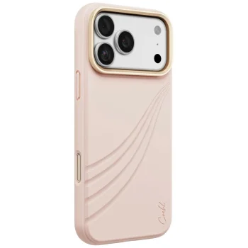 Uniq Coehl Serina Magnetic vāciņš priekš iPhone 18 Pro Max / 17 Pro Max, rozā