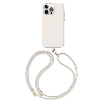 Uniq Case Coehl Creme iPhone 15 Pro Max 6.7" Magnetic Charging Ivory/ivory