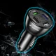 Wozinsky WCCAW 50W automašīnas lādētājs ar 4x USB-A QC, balts