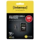 Карта памяти Intenso microSDXC 64GB UHS-I Premium с адаптером