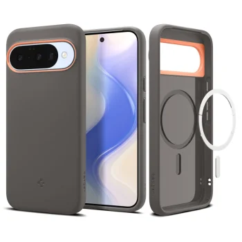 Spigen Nano Pop Mag MagSafe Phone Case Cover Google Pixel 10 / 10 Pro - Gray-Orange