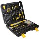 Bauerkraft H-075 Tool Kit in Case, 140 Pieces, Black