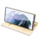 Чехол-книжка Dux Ducis Skin Pro для Samsung Galaxy S22 Ultra, золотой