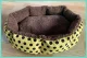 Gulta Dīvāns Guļvieta Kaķim Sunim Dzīvniekam - 35x37cm, Dzeltens | Pet Bed Sofa Sleeping Place for Cat Dog