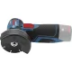 Akumulatora leņķa slīpmašīna Bosch GWS 12V-76, 76 mm, 2x 3.0Ah