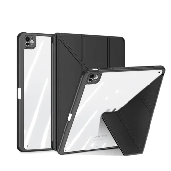 Чехол для планшета Dux Ducis Magi для iPad Pro 13" (2024/2025) с подставкой, черный