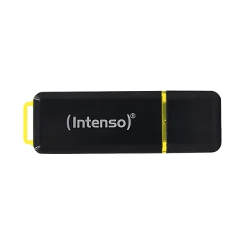 USB-флешка Intenso High Speed Line 256 ГБ, USB 3.1, черно-желтая