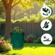 Plonos 452400 Garden Waste Bag for Leaves, 272L, Green