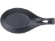 Silicone Spoon Rest and Kitchen Utensil Holder, Black