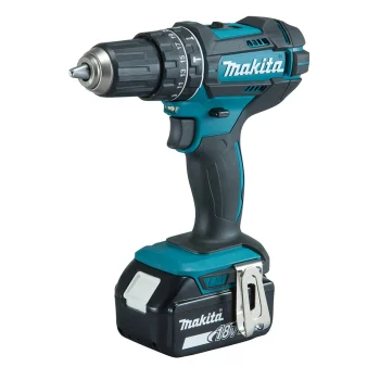 Makita DHP482RFWJ 18 V Cordless Combi Drill Driver with 2x 3.0 Ah