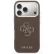 Чехол Guess FW Resin Logo для iPhone 17 Pro Max, коричневый