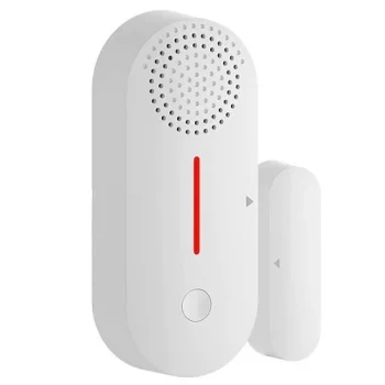 Умный датчик открытия дверей и окон TUYA, Wi-Fi, белый